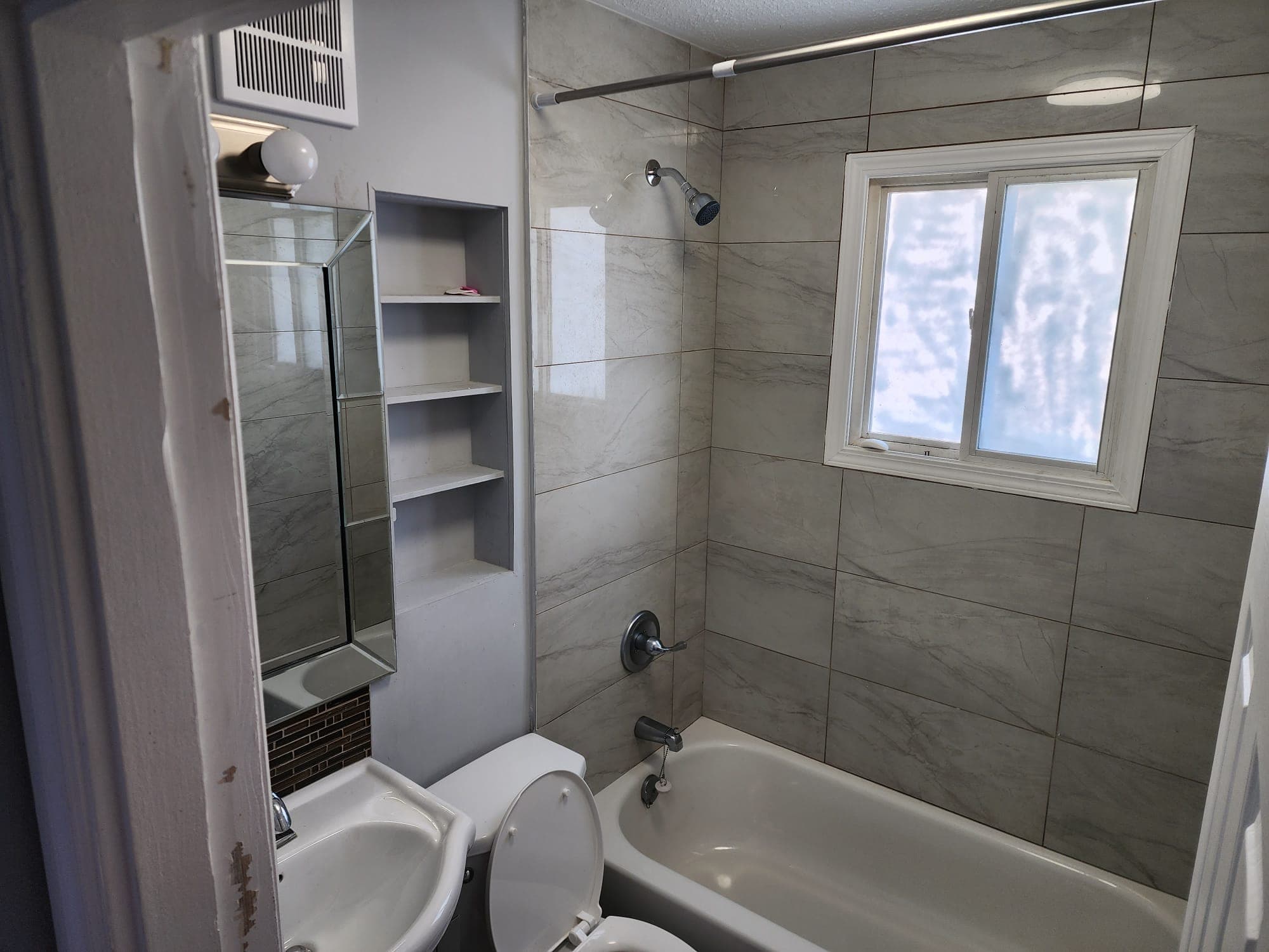 House renovation project — drywall and interior finishing completed by Dil Chahal Construction in Saskatoon, SK