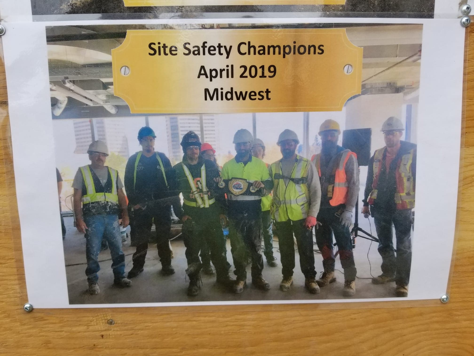 Dil Chahal Construction expert drywall and framing team on a commercial project in Saskatoon, SK